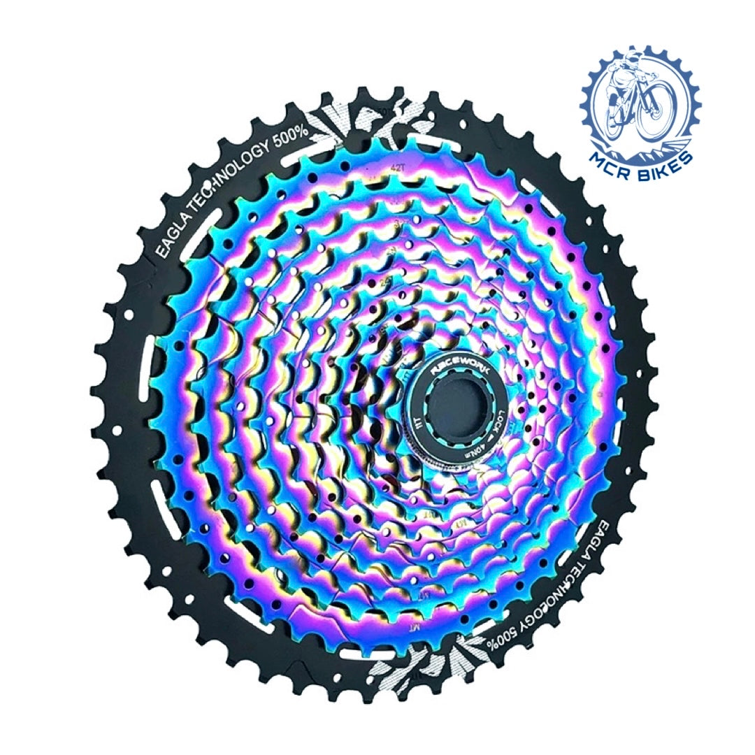 11/12-Speed 50T Cassette Rainbow