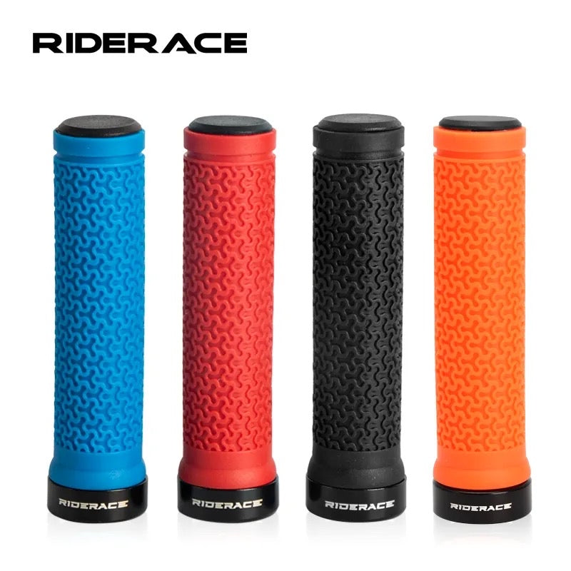 Riderace Non Slip Rubber Grips - Textured Design