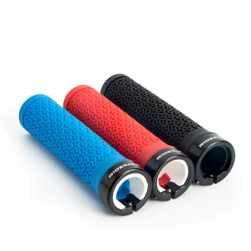 Riderace Non Slip Rubber Grips - Textured Design