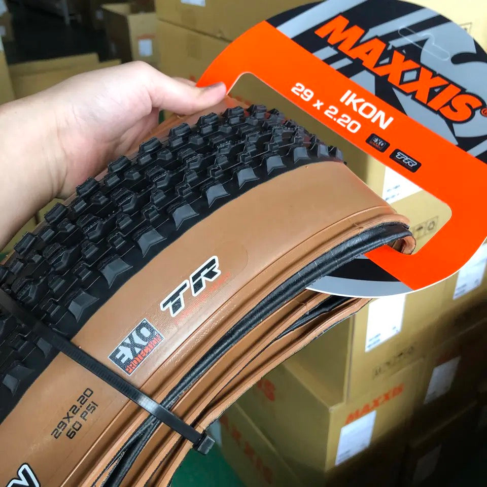 Maxxis Ikon 26/27.5/29 x 2.20 60 TPI Folding Dual Compound EXO Tanwall Tyre